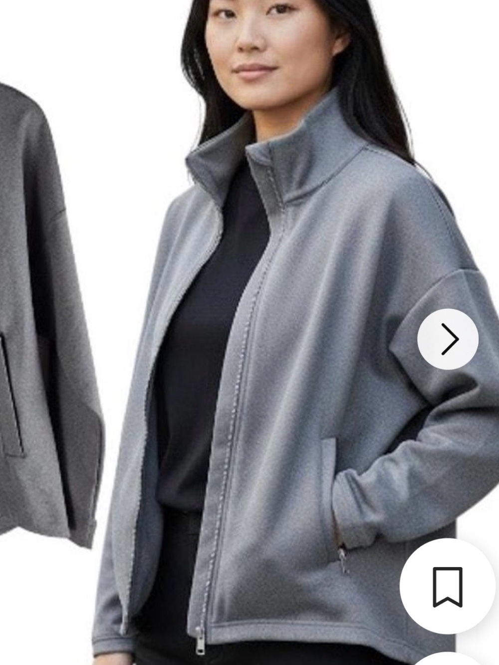Peter Millar Charcoal Gray Performance Top